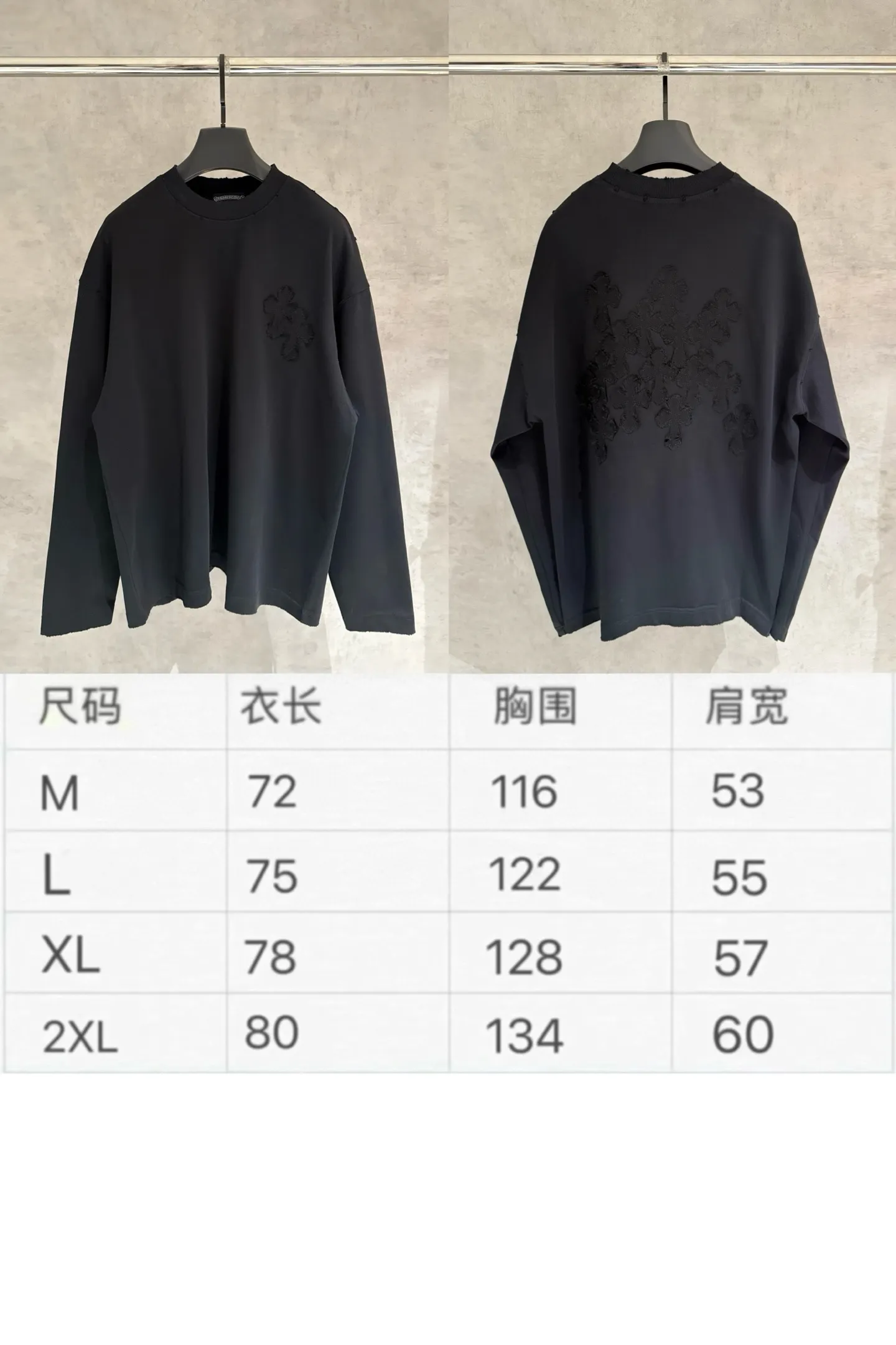 【 Quality】CH New Arrival T ：Black White 3 Size：M-2xl ：D 75